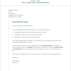 The Highest Standard Free Google Docs Cover Letter Templates Effective New