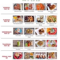 Fantastic Healthy Meal Plan Kids Menu Meals Super Weekly Food Plans Planning Toddlers Toddler Idea Family
