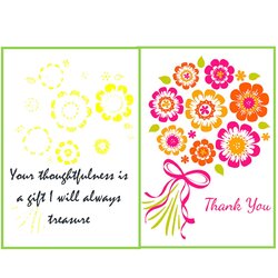 Magnificent Free Printable Thank You Postcard Template Templates Card