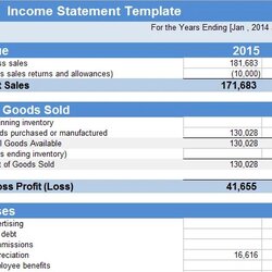 Worthy Free Income Statement Templates In Word Excel Template Format Salary Slip South Tax Examples Microsoft