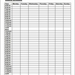 Fine Square Electrical Panel Schedule Template Best Of Daily Printable Weekly Routine Planner Templates