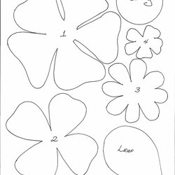 Supreme Best Images Of Printable Flower Patterns Mosaic Design Coloring Paper Templates Template Flowers