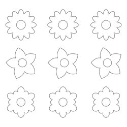 Eminent Best Images Of Printable Templates Paper Flower Crafts