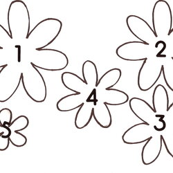 Legit Best Images Of Large Spring Flower Printable Pattern Petal Template Paper Templates Applique Tulip Via
