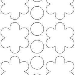Matchless Paper Flower Template Printable Free Templates