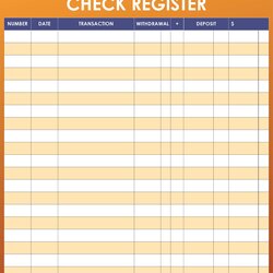 Check Register Free Printable Checkbook