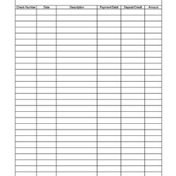 Sublime Free Printable Check Register Full Page Checkbook