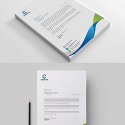 Preeminent Letterhead Template Templates