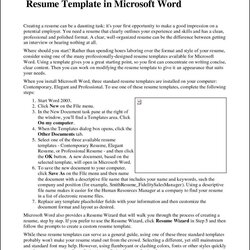 The Highest Standard Microsoft Office Resume Templates Free Samples Examples Word Column Two Template Ms