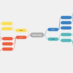 Worthy Generate Better Ideas With Free Mind Map Template Visualize