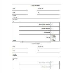 Very Good Rent Receipt Template Free Word Documents Download Blank Format Templates