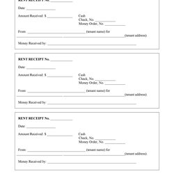 Perfect Rent Receipt Template Download This Printable