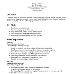 Entry Level And First Job Resume Templates Format No Experience Examples Of