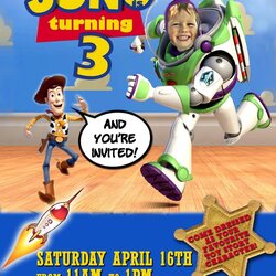 Worthy Free Printable Birthday Party Invitations Invitation Design Blog Toy Story Template Kids Templates