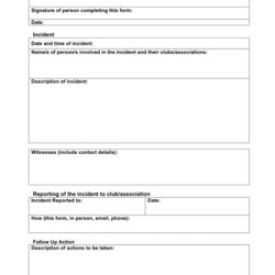 Brilliant Security Incident Report Template In Word And Formats