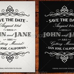 Save The Date Word Template Card Templates Free Design Ideas