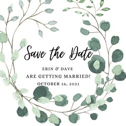 Spiffing Save The Date Template
