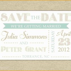 Legit Free Save The Date Templates Of Template Word