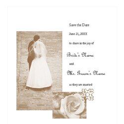Fine Save The Date Template Templates Haven