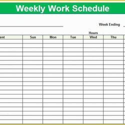 Cool Monthly Employee Schedule Template Free Of Best Printable Blank Schedules