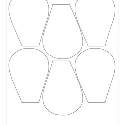 Perfect Flower Petal Templates Vector Template Ribbon