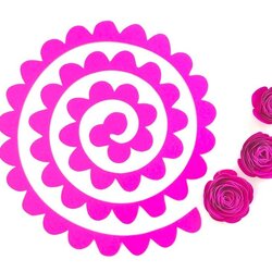 Outstanding Printable Cut Out Paper Rose Template Discover The Beauty Of