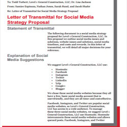Out Of This World Social Media Proposal Templates Free Word Format Download Strategy Width