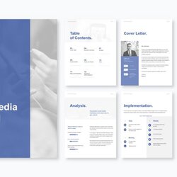 Sample Proposal Templates And Design Tips Social Media Template