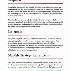 Tremendous Social Media Proposal Templates In Free