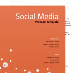 Fine Free Business Proposal Templates Template Social Find Media