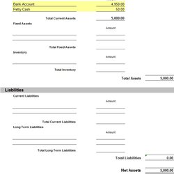 Legit Sample Balance Sheet Example Basic Beginner Bookkeeping