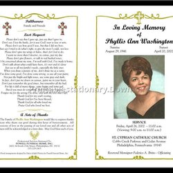 Memorial Card Template Free Download Source Awesome Highest Quality