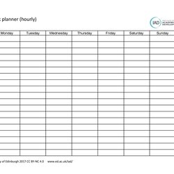Effective Hourly Schedule Templates Excel Ms Word Template Kb