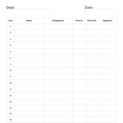 Sublime Free Sample Sign In Sheet Templates Ms Word Apple Pages Template Detention Employee Log Business