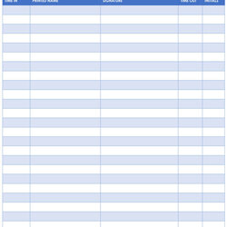 Matchless Employee Sign In Sheet Template Mt Home Arts Editable Form Eyewash Word