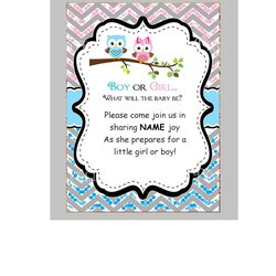 The Highest Standard Free Gender Reveal Invitation Templates