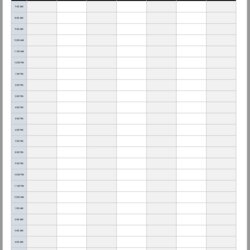 Sterling Free Daily Work Schedule Templates Task List Template
