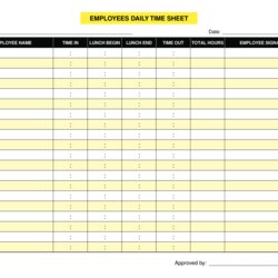 Champion Printable Employee Task List Template