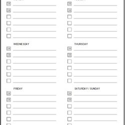Sublime Free Daily Task List Templates Best Office Files Template