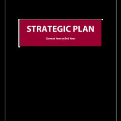 Word Template Strategic Plan Page Document