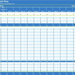 Cool Monthly Cash Flow Statement Template Elegant Excel Spreadsheet Projection Household Projected Flows