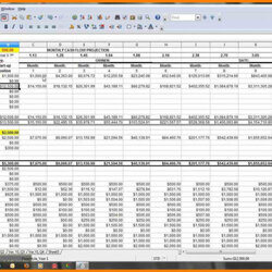 Weekly Cash Flow Forecast Spreadsheet Within Template Ideas Excel Projection Statement Defense And Month