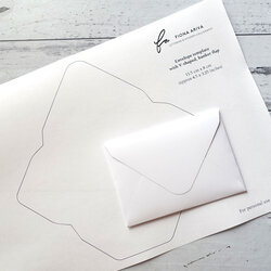 Superb Small Envelope Template With Banker Flap Free Download