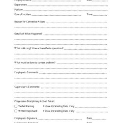 Sterling Corrective Action Form Fill Out Sign Online And Download Template Extension Demand Report Printable