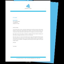 Champion Free Letterhead Templates For Google Docs And Word Letterheads Template Working