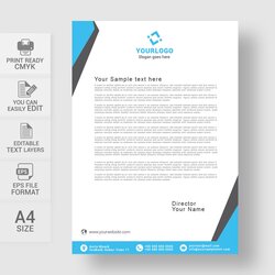 Preeminent Free Medical Letterhead Template Amazing Design Download Throughout Letterheads Sample Doc