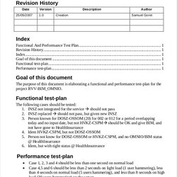 Smashing Test Plan Template Professional Word Templates Functional And Performance