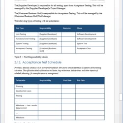 Exceptional Software Testing Templates Ms Office Technical Writing Tools Acceptance Test Plan Template