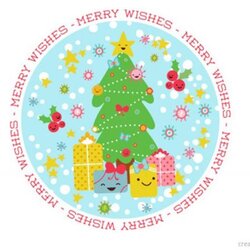 Worthy Free Printable Merry Wishes Card Christmas Greeting Cards