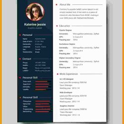 Superior Attractive Resume Templates Free Download Word Of Example Format Template